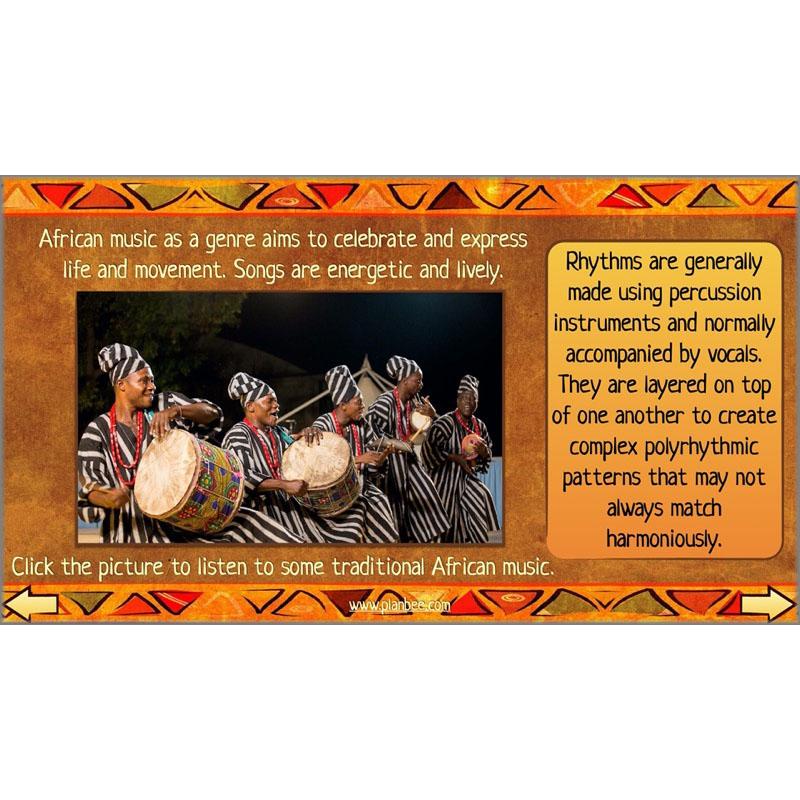 PlanBee Making Musical Instruments: African KS2 DT Lessons | PlanBee