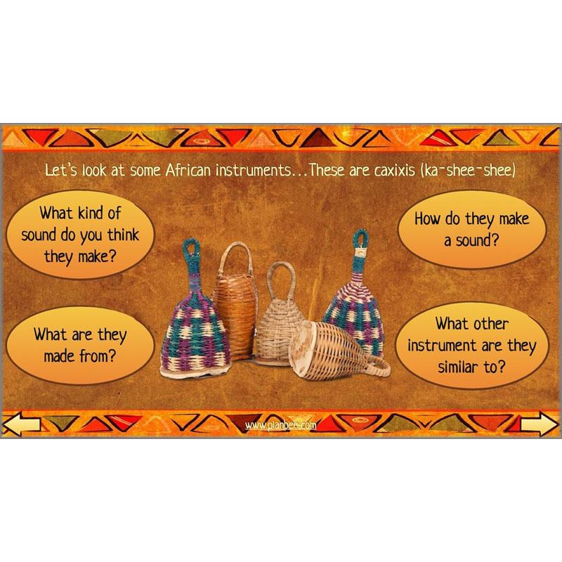 PlanBee Making Musical Instruments: African KS2 DT Lessons | PlanBee