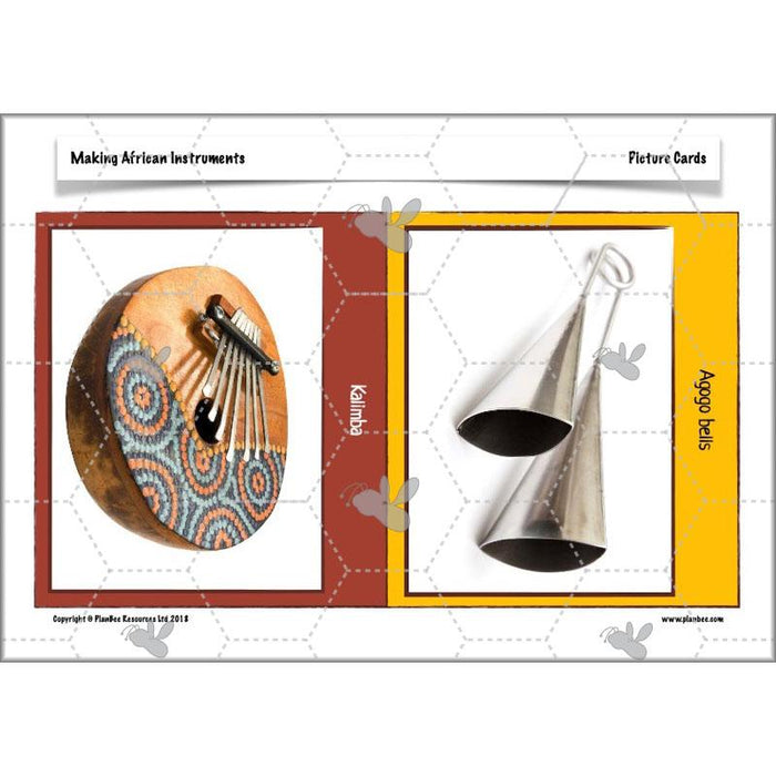 PlanBee Making Musical Instruments: African KS2 DT Lessons | PlanBee