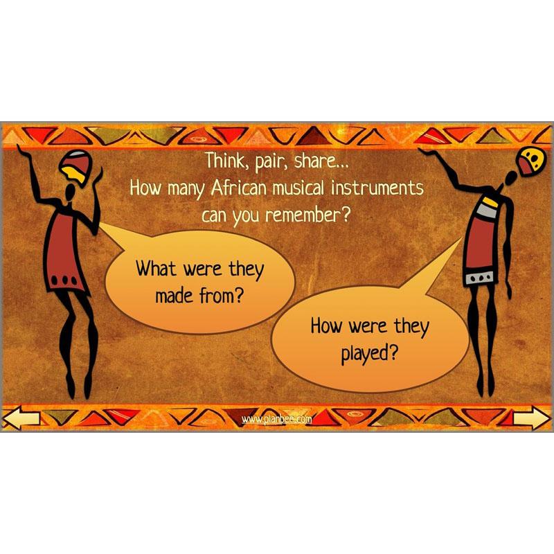 PlanBee Making Musical Instruments: African KS2 DT Lessons | PlanBee
