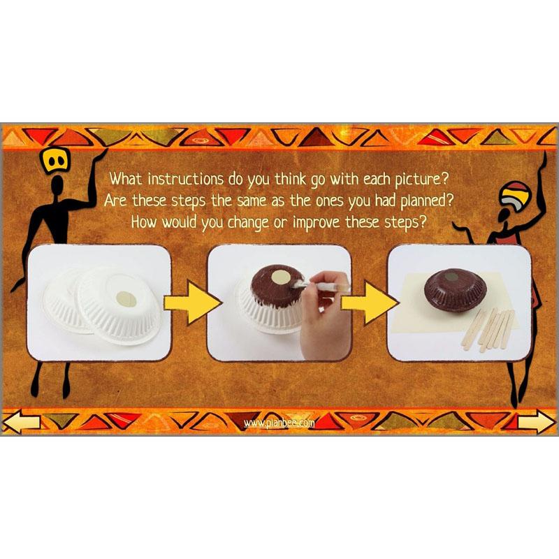PlanBee Making Musical Instruments: African KS2 DT Lessons | PlanBee