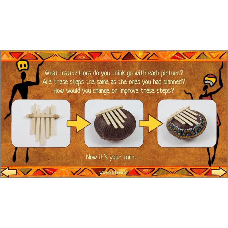 PlanBee Making Musical Instruments: African KS2 DT Lessons | PlanBee