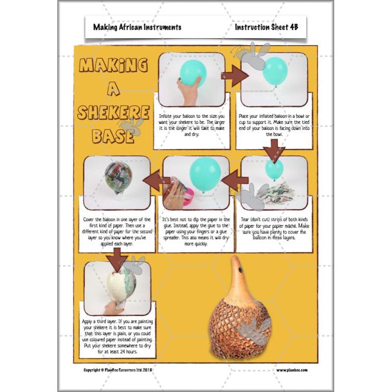 PlanBee Making Musical Instruments: African KS2 DT Lessons | PlanBee