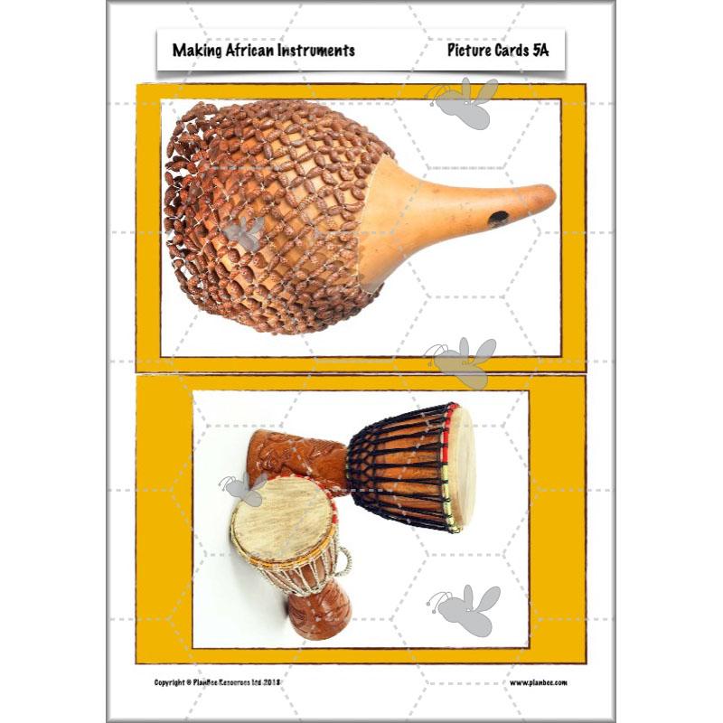PlanBee Making Musical Instruments: African KS2 DT Lessons | PlanBee