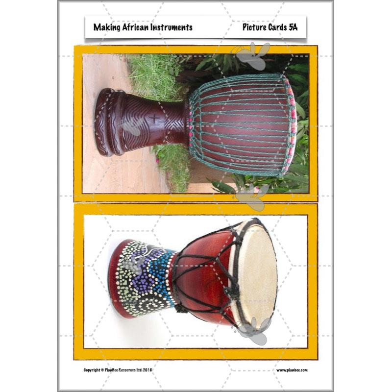 PlanBee Making Musical Instruments: African KS2 DT Lessons | PlanBee