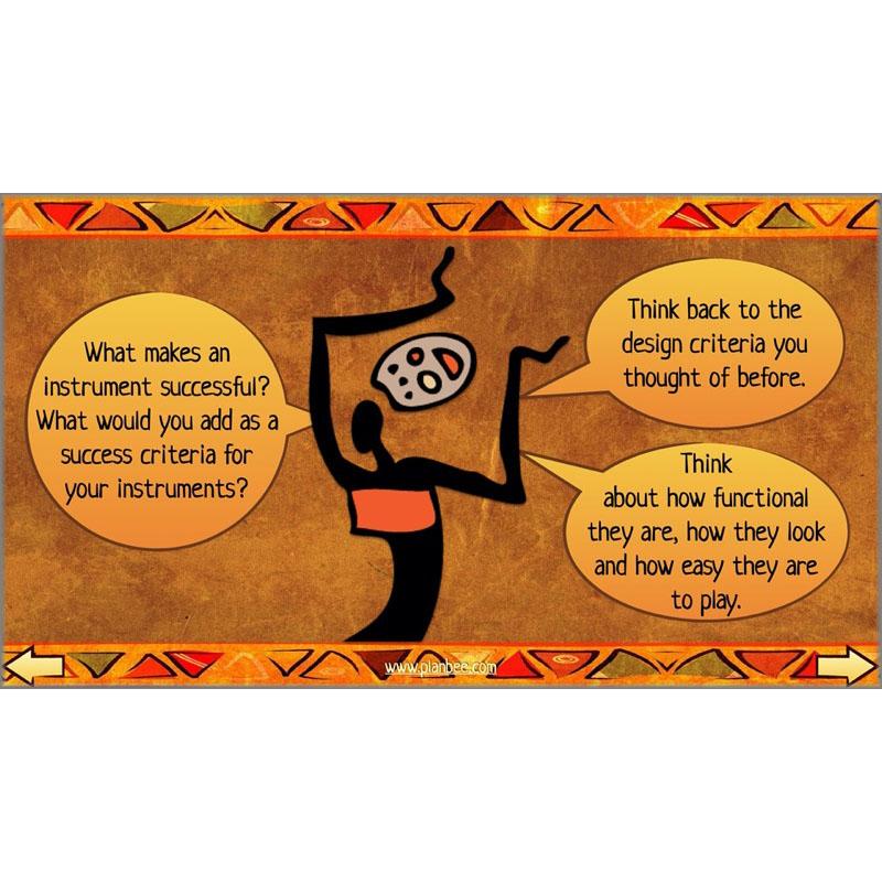 PlanBee Making Musical Instruments: African KS2 DT Lessons | PlanBee