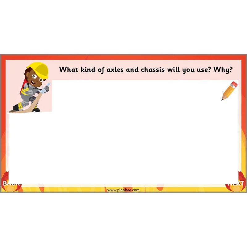 PlanBee How to Make a Fire Engine | KS1 DT lessons by PlanBee