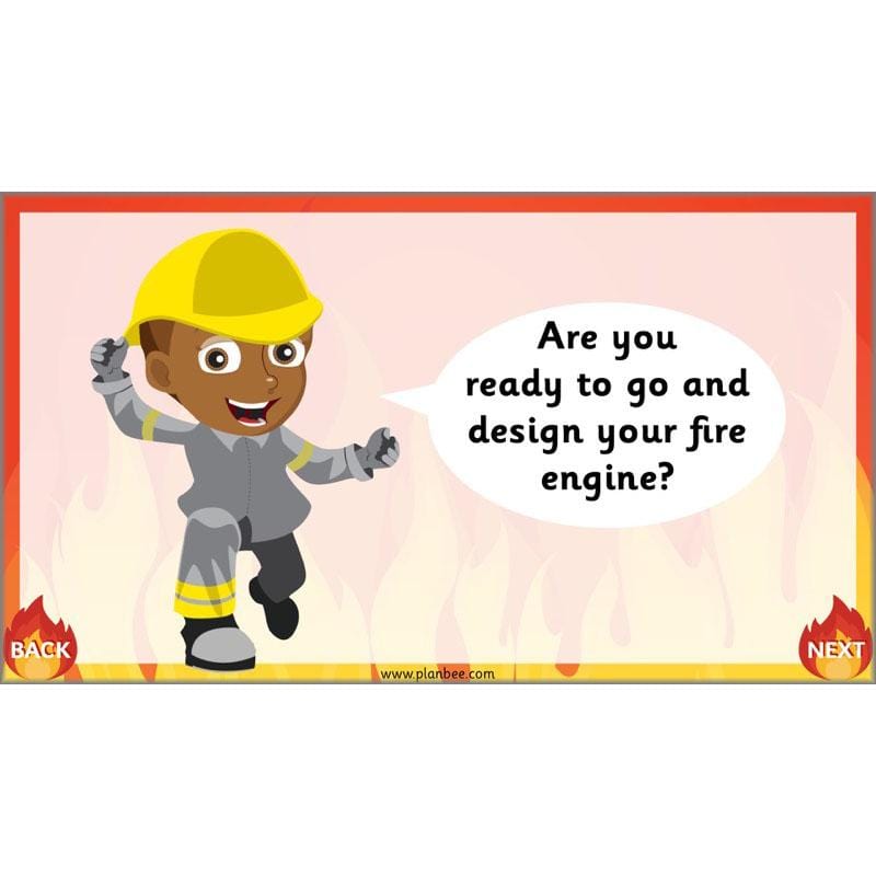 PlanBee How to Make a Fire Engine | KS1 DT lessons by PlanBee