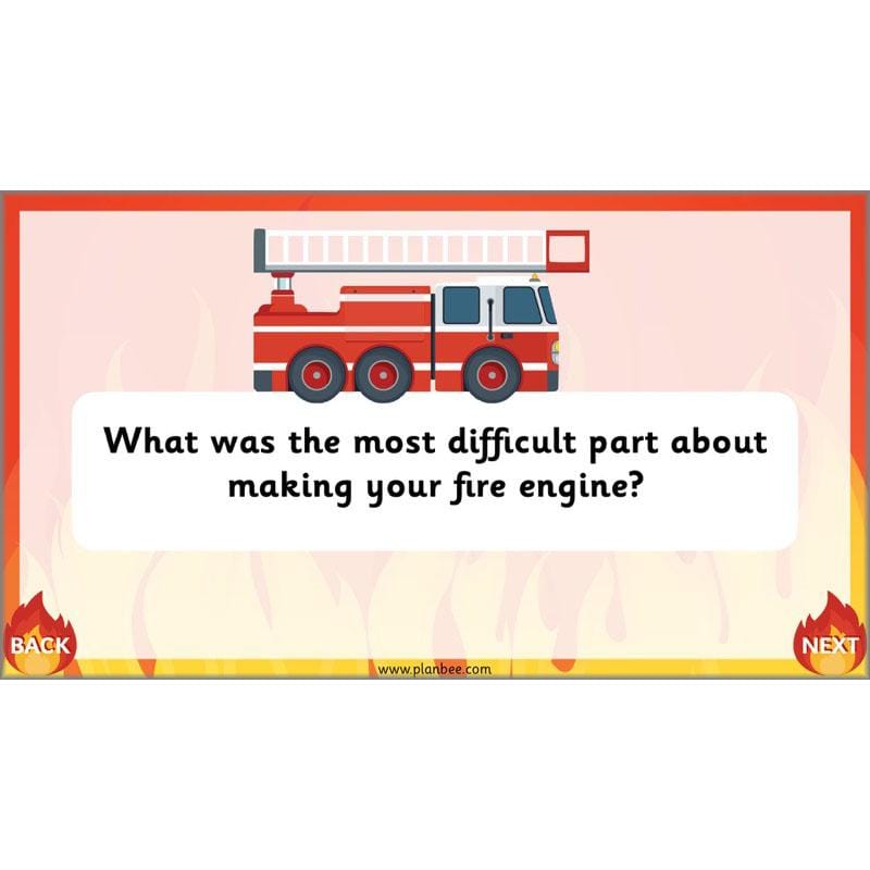 PlanBee How to Make a Fire Engine | KS1 DT lessons by PlanBee