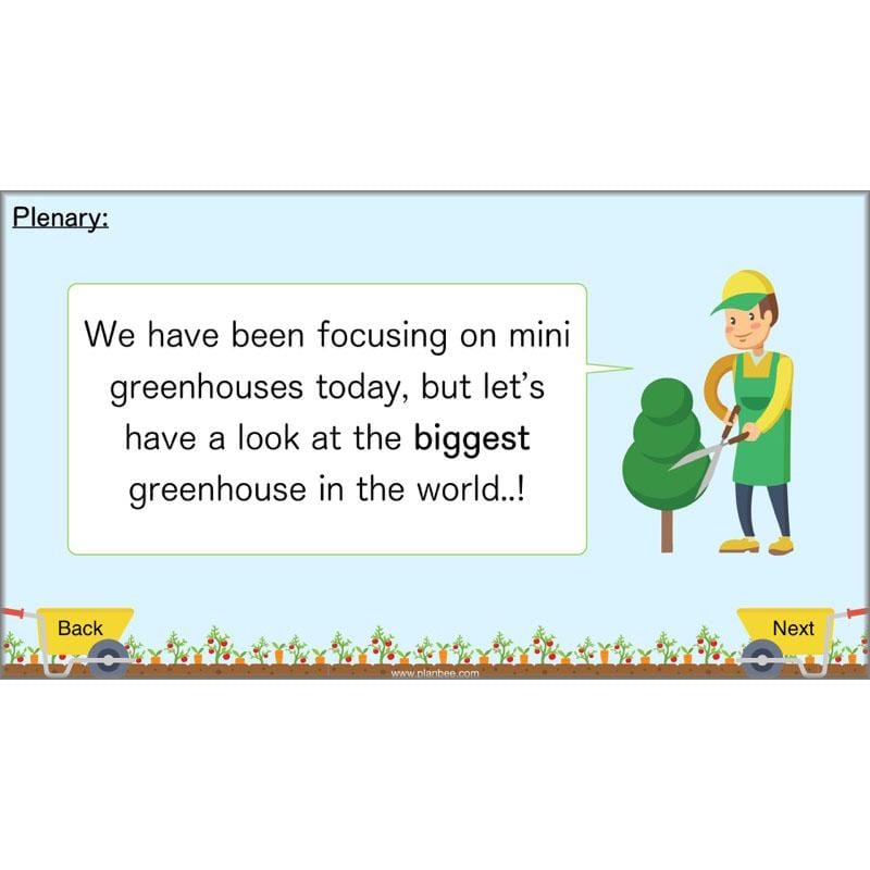 PlanBee Making Mini Greenhouses: complete DT scheme of work for KS2