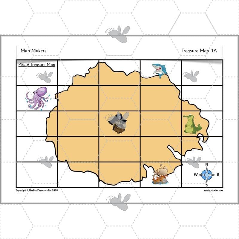 PlanBee Map Makers | Maps KS1 Year 2 Geography | PlanBee