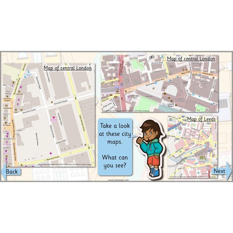 PlanBee Map Makers | Maps KS1 Year 2 Geography | PlanBee