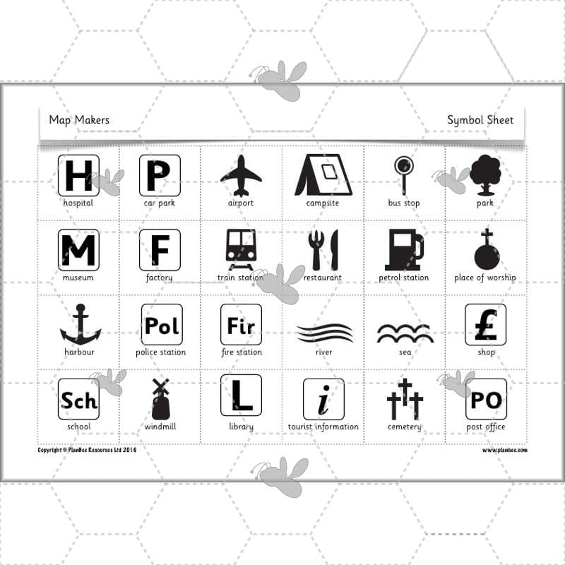 PlanBee Map Makers | Maps KS1 Year 2 Geography | PlanBee
