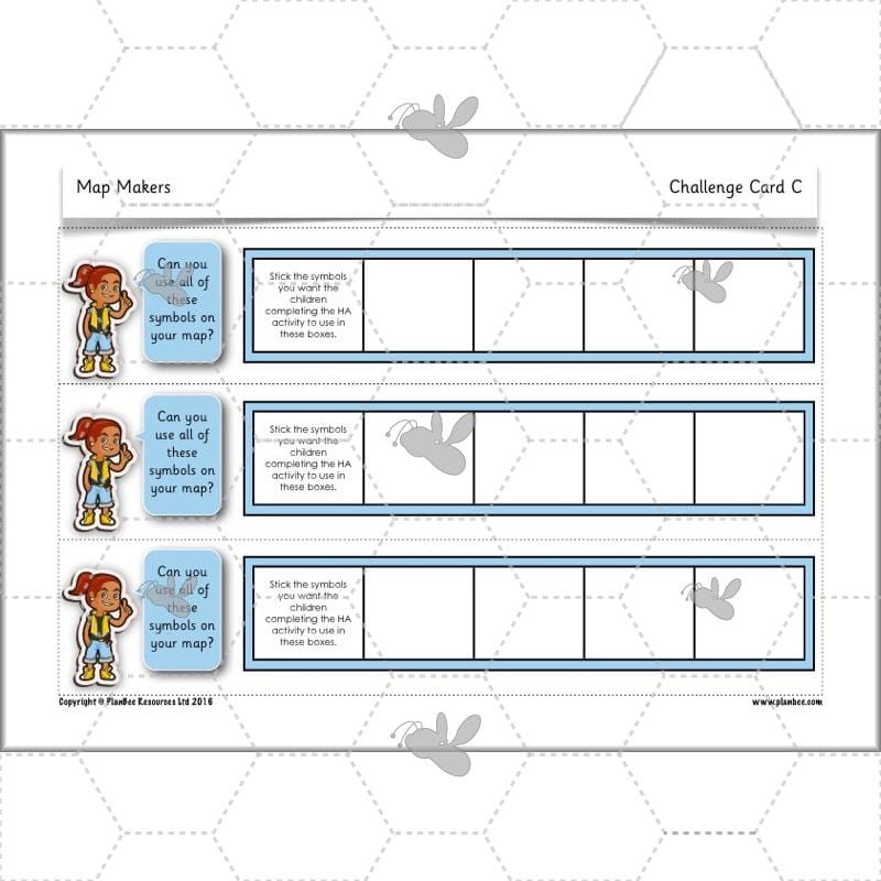 PlanBee Map Makers | Maps KS1 Year 2 Geography | PlanBee