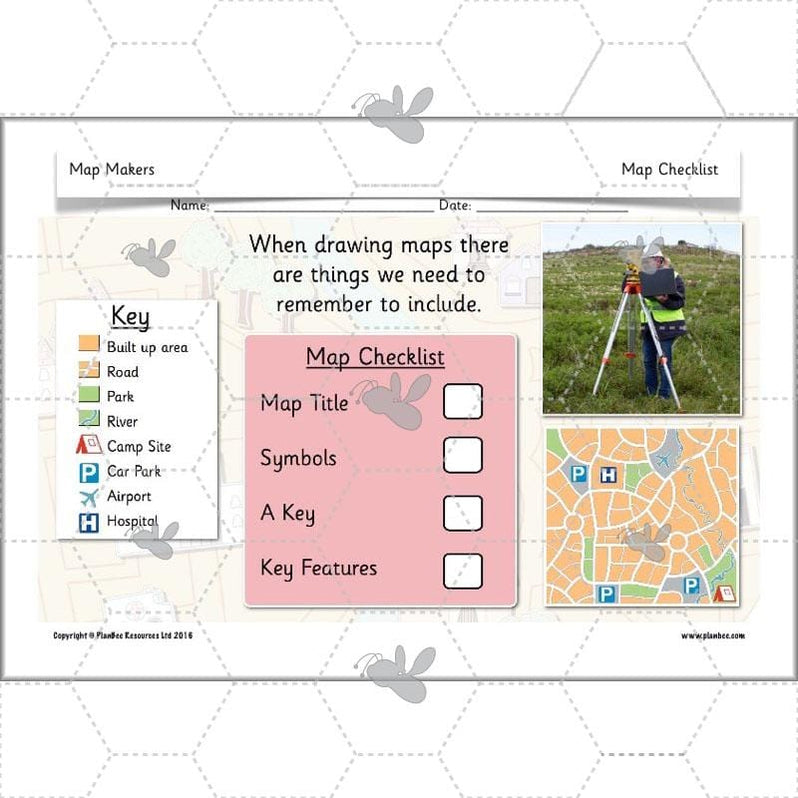 Map Makers Maps KS1 Year 2 Geography PlanBee