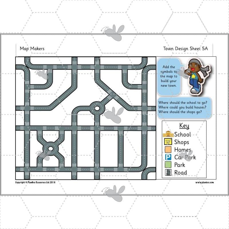 PlanBee Map Makers | Maps KS1 Year 2 Geography | PlanBee