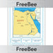 PlanBee FREE Map of Egypt KS2 | Primary History Resource