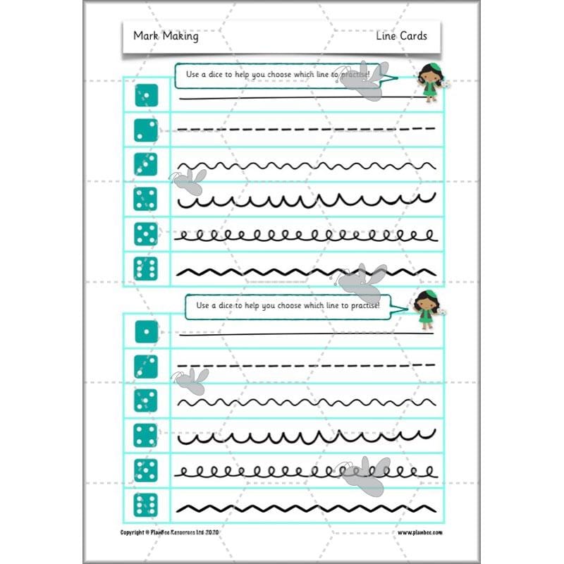 PlanBee Mark Making Ideas | Year 1 art lessons by PlanBee