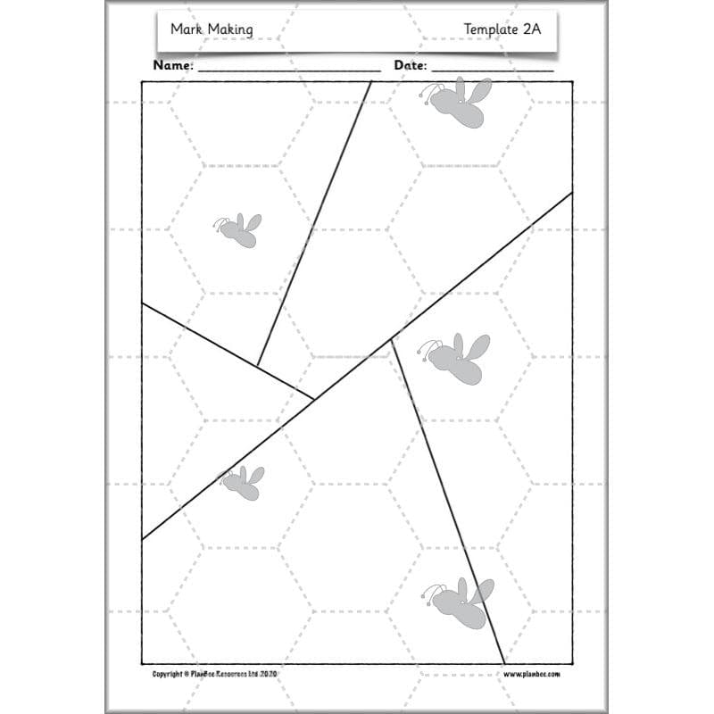 PlanBee Mark Making Ideas | Year 1 art lessons by PlanBee