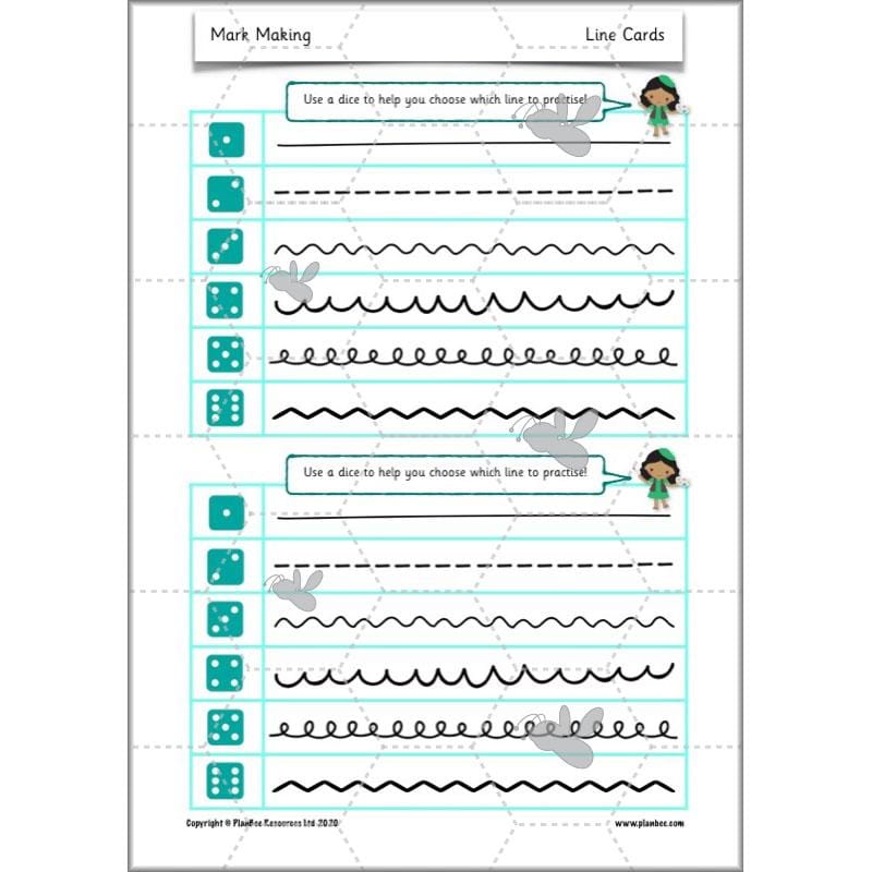 PlanBee Mark Making Ideas | Year 1 art lessons by PlanBee