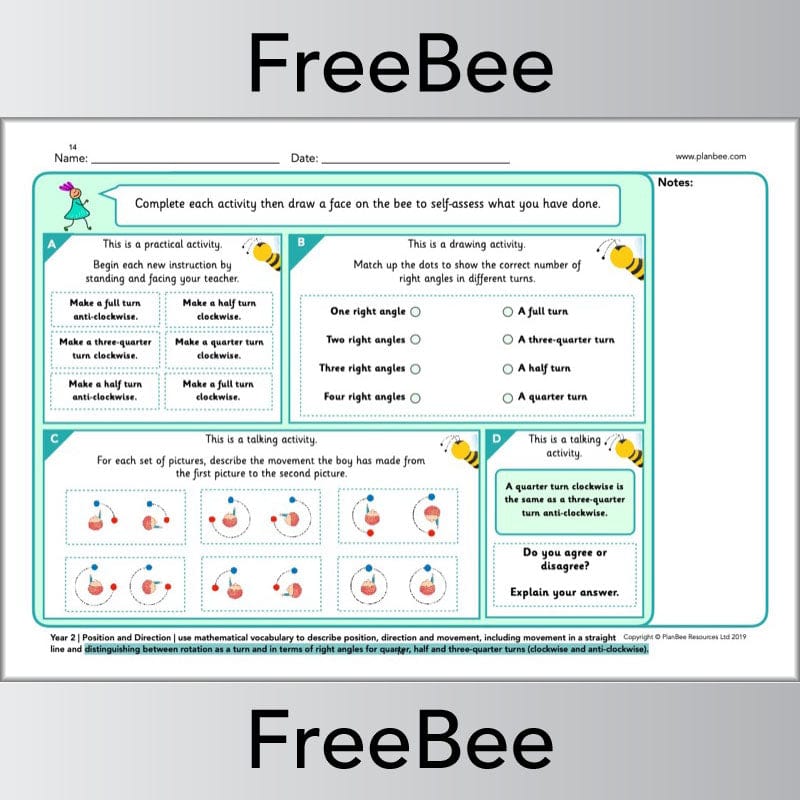 PlanBee FREE Maths Assessment Taster Pack Year 1-6 by PlanBee