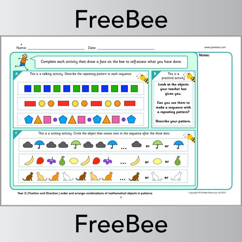 PlanBee FREE Maths Assessment Taster Pack Year 1-6 by PlanBee