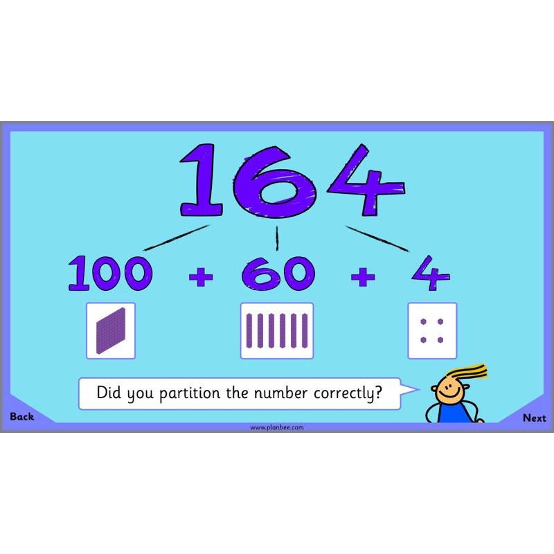 PlanBee Let's Add Big Numbers: Year 2 Maths scheme of work KS1