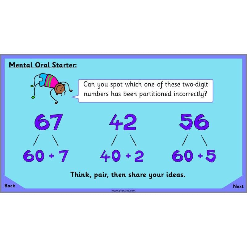 PlanBee Let's Add Big Numbers: Year 2 Maths scheme of work KS1