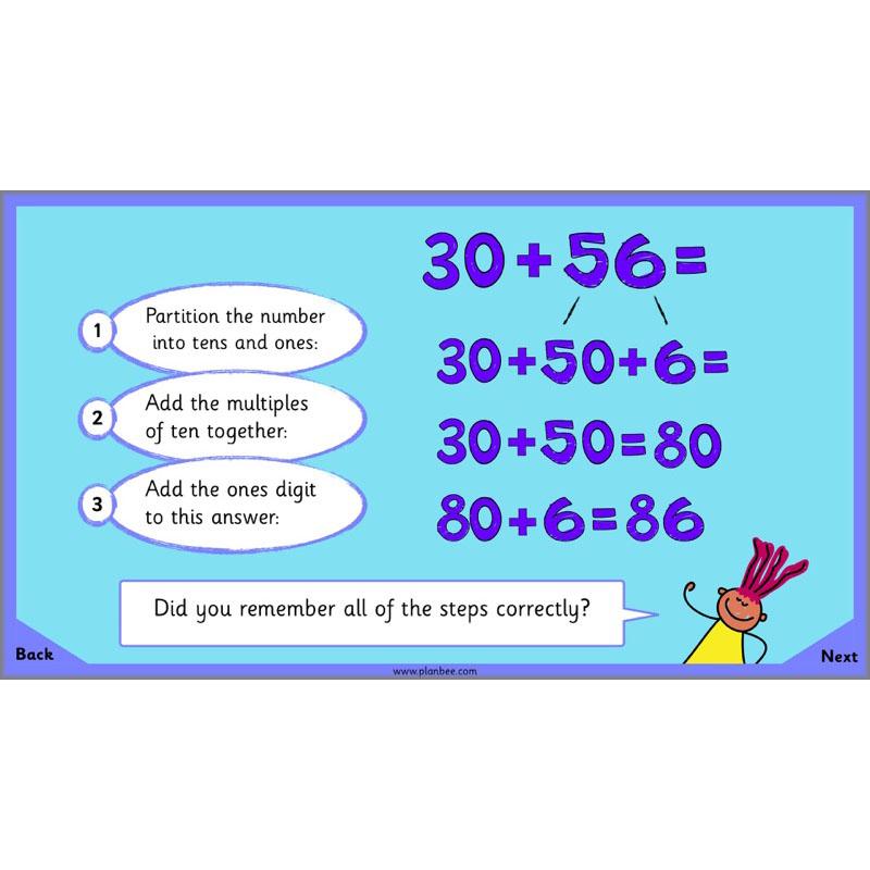PlanBee Let's Add Big Numbers: Year 2 Maths scheme of work KS1