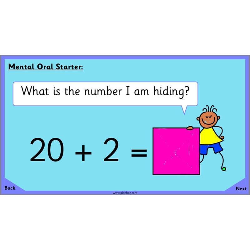 PlanBee Let's Add Big Numbers: Year 2 Maths scheme of work KS1
