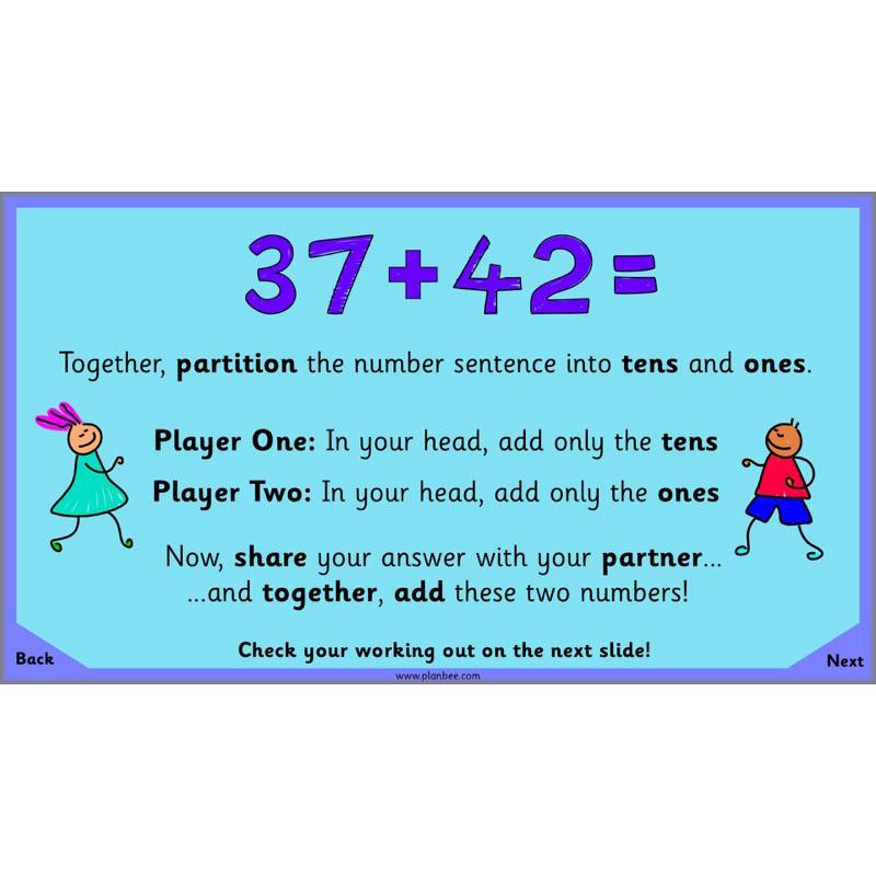PlanBee Let's Add Big Numbers: Year 2 Maths scheme of work KS1