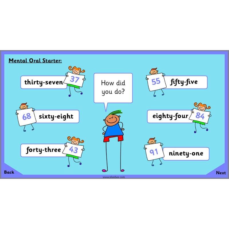PlanBee Let's Add Big Numbers: Year 2 Maths scheme of work KS1