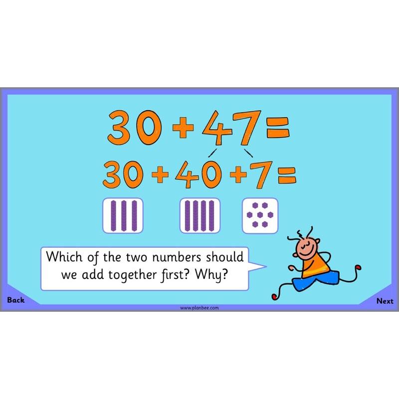 PlanBee Let's Add Big Numbers: Year 2 Maths scheme of work KS1
