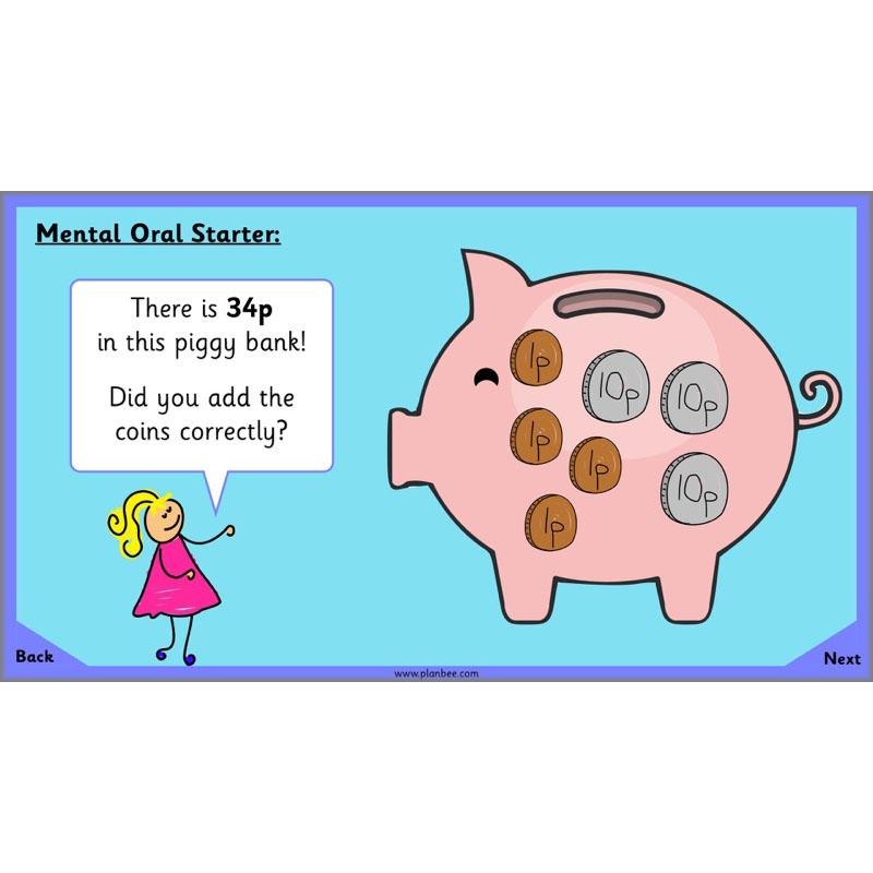 PlanBee Let's Add Big Numbers: Year 2 Maths scheme of work KS1