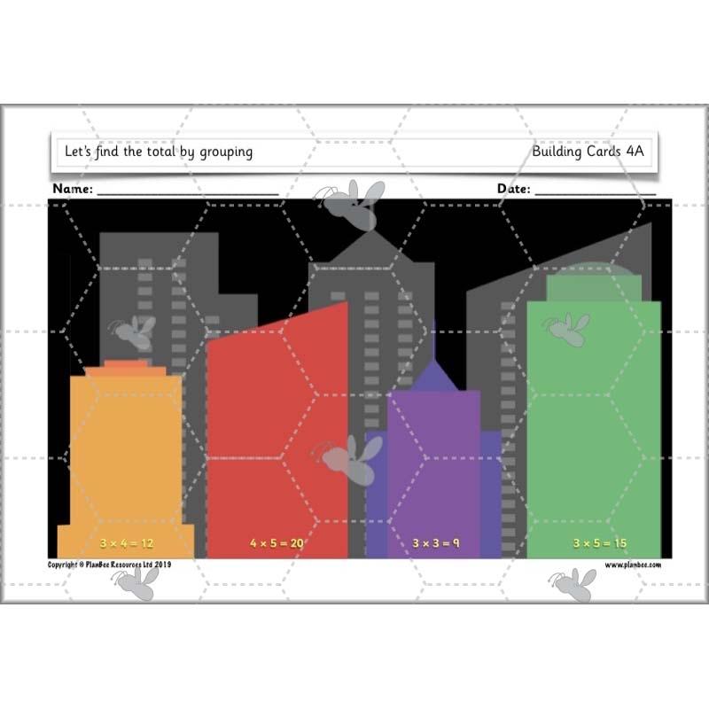 PlanBee Let’s find the total by grouping | Year 1 | Multiplication & Division