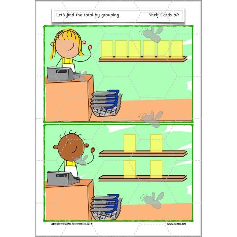 PlanBee Let’s find the total by grouping | Year 1 | Multiplication & Division