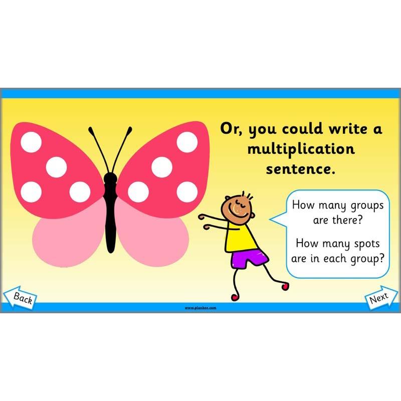 PlanBee Let’s find the total by grouping | Year 1 | Multiplication & Division