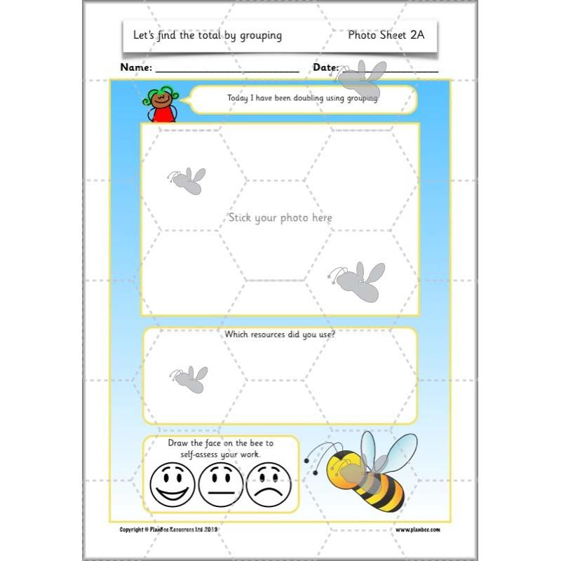 PlanBee Let’s find the total by grouping | Year 1 | Multiplication & Division