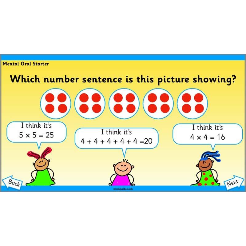 PlanBee Let’s find the total by grouping | Year 1 | Multiplication & Division