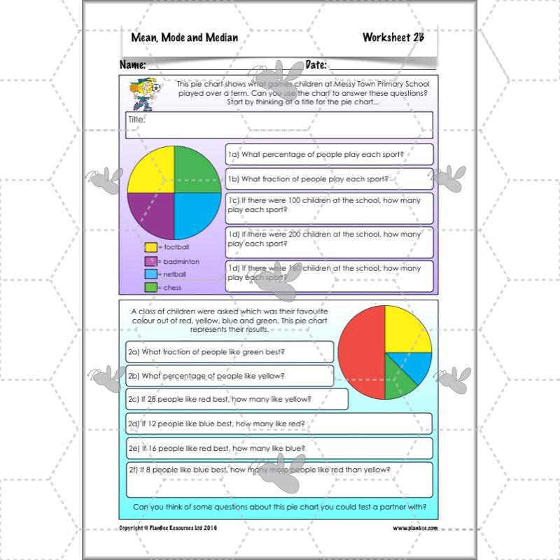 PlanBee Mean Median and Mode Year 6 Maths by PlanBee