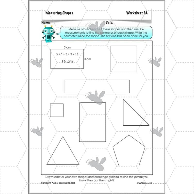 PlanBee Measuring Shapes Year 5 Maths Planning by PlanBee