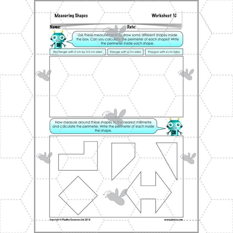 PlanBee Measuring Shapes Year 5 Maths Planning by PlanBee