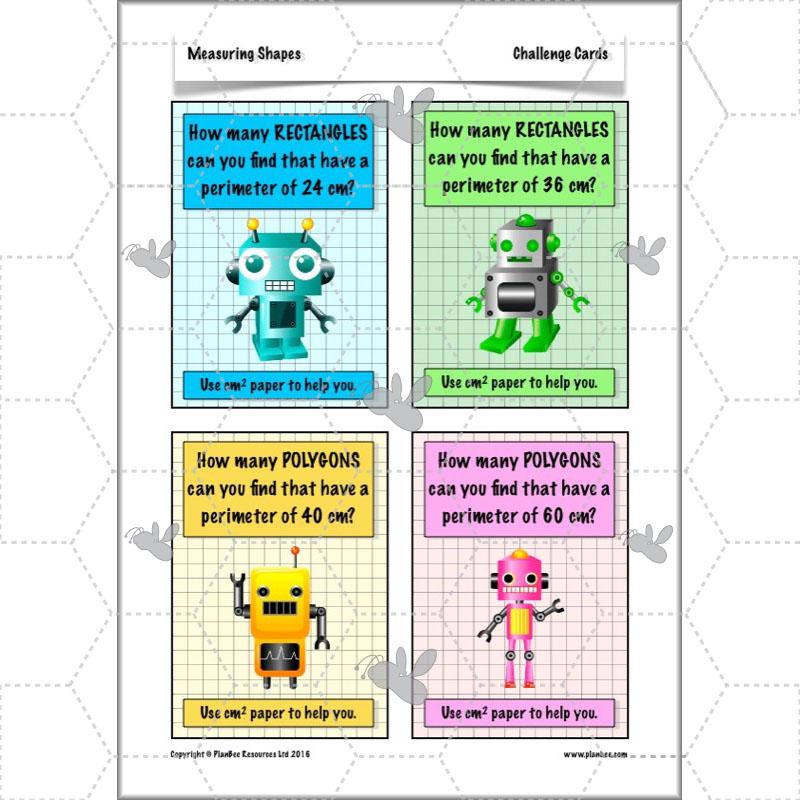 PlanBee Measuring Shapes Year 5 Maths Planning by PlanBee