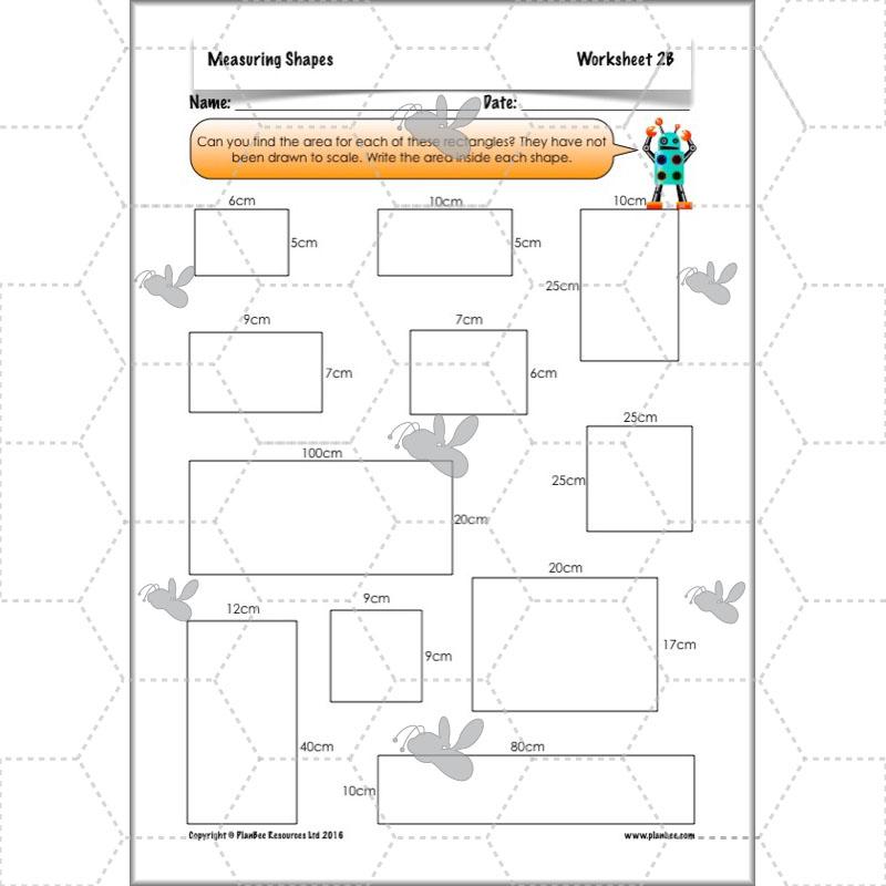 PlanBee Measuring Shapes Year 5 Maths Planning by PlanBee