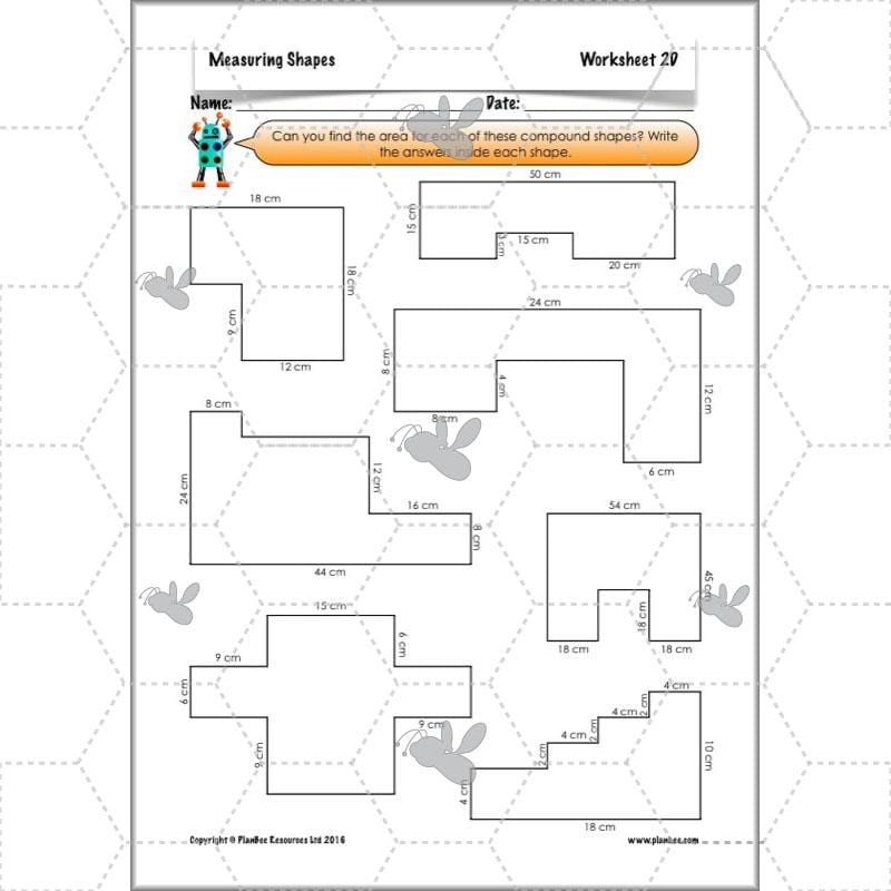 PlanBee Measuring Shapes Year 5 Maths Planning by PlanBee