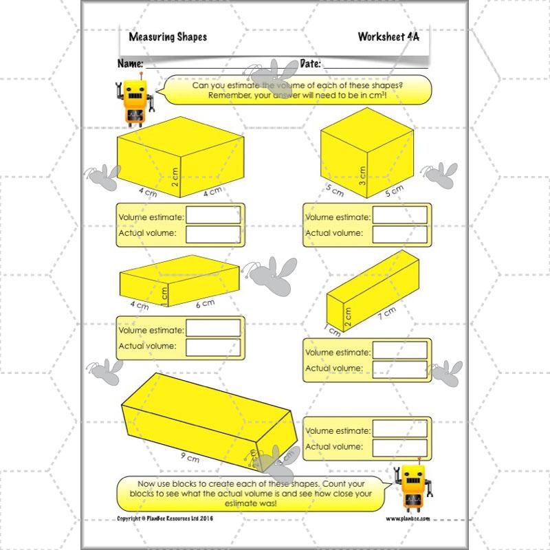 PlanBee Measuring Shapes Year 5 Maths Planning by PlanBee