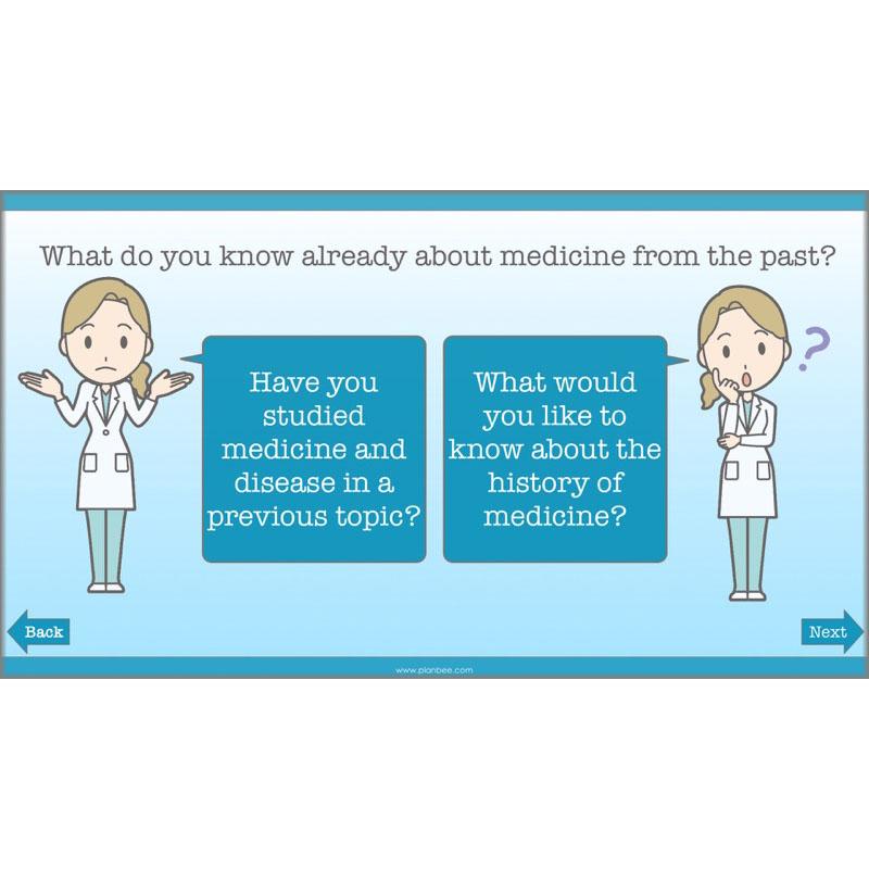 PlanBee Medicine Through Time Resources | History Disease Lessons