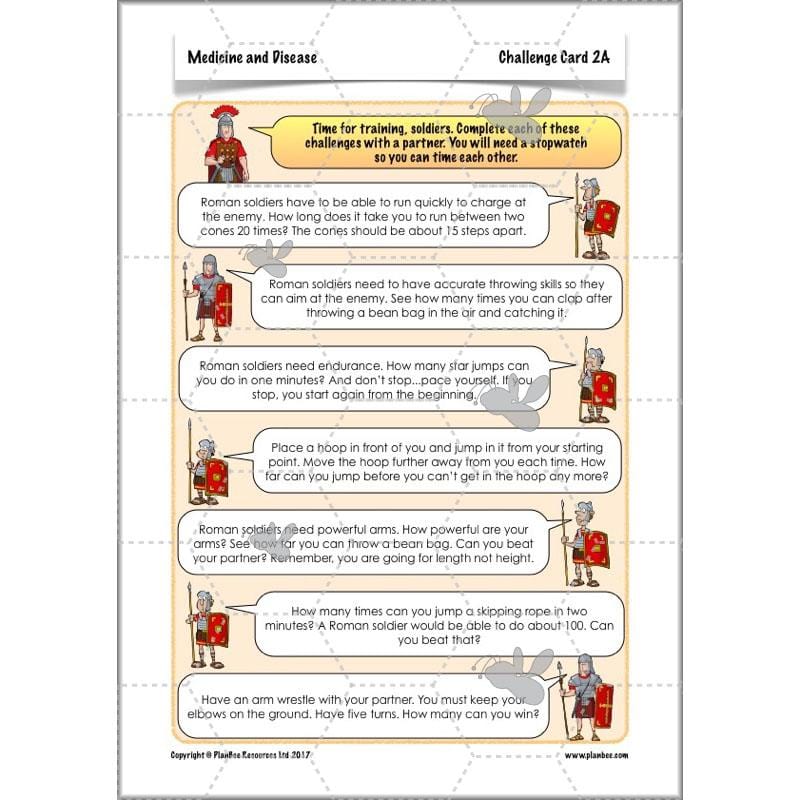 PlanBee Medicine Through Time Resources | History Disease Lessons