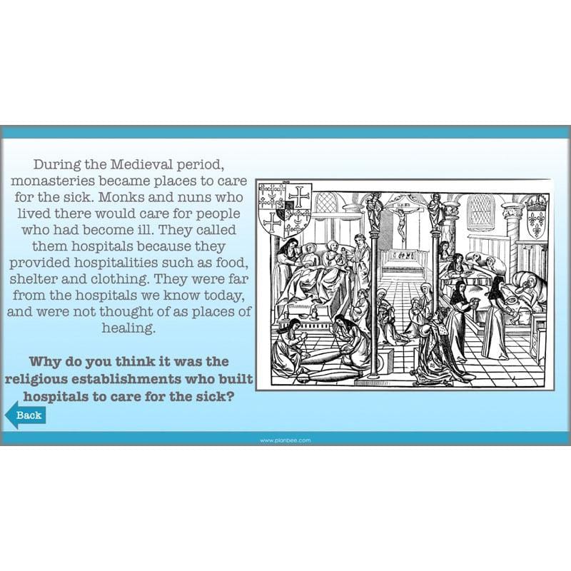 PlanBee Medicine Through Time Resources | History Disease Lessons