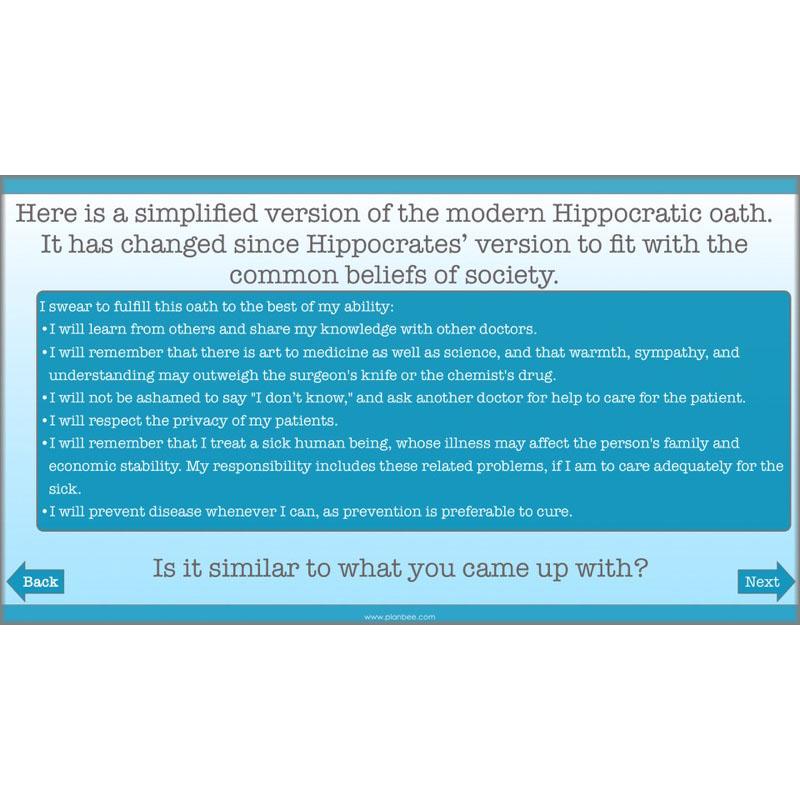 PlanBee Medicine Through Time Resources | History Disease Lessons